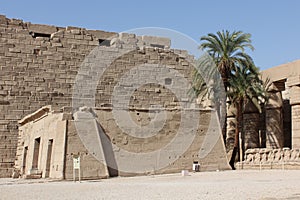 Egyptian Temple Complex Karnak, Luxor â€“ Egypt â€“ Africa, Unesco world heritage.