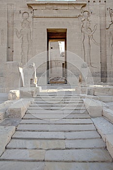 Egyptian temple ruins