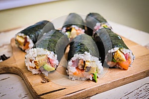 Ehoumaki Sushi Rolls for Setsubun