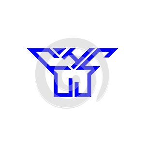 EHS letter logo creative design with vector graphic, EHS