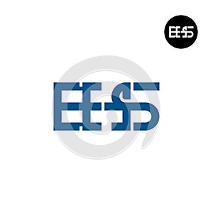EHS Logo Letter Monogram Design