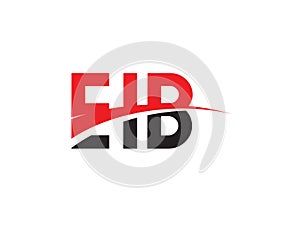EIB Letter Initial Logo Design Vector Illustration