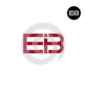 EIB Logo Letter Monogram Design