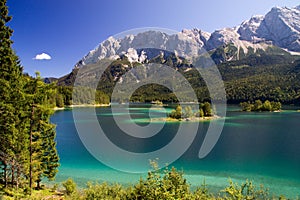 Eibsee in Bavaria