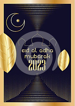 Eid Al Adha Islamic Premium Design with Place For Text. Just Download and Write