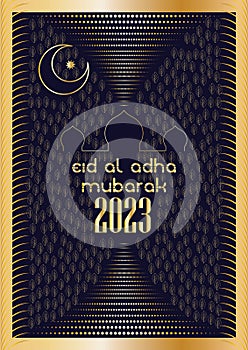 Eid Al Adha Islamic Premium Design with Place For Text. Just Download and Write