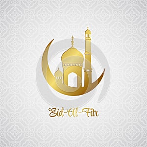 Eid Al Fitr. Eid Mubarak. Vector background