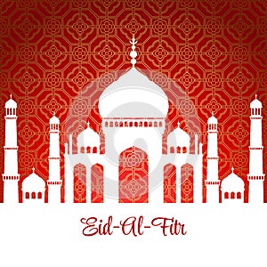 Eid Al Fitr. Eid Mubarak. Vector background