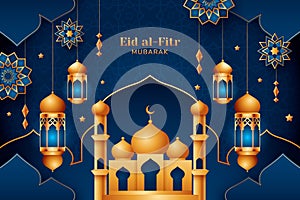 Eid Al-Fitr Mubarak background