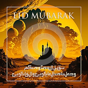 EID MUBARAK Digital Greeting Card