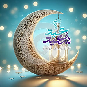 Eid mubarak , happy eid elfitr