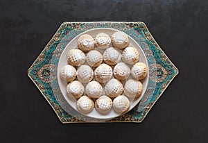 Eid muslim sweet kahk. Arabian Sweets for Ramadan
