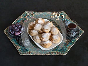 Eid and Ramadan Dates Sweets - Arabian cuisine.