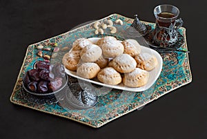 Eid and Ramadan Dates Sweets - Arabian cuisine.