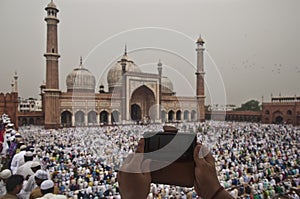 Eid Ul Zuha Jama Masjid, Delhi photo