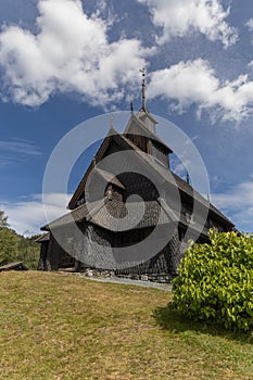 Eidsborg Stave Church in Tokke, Vestfold and Telemark county, Norway
