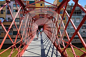 Eiffel Bridge, Girona, Spain
