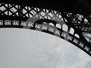 Eiffel Tower arch