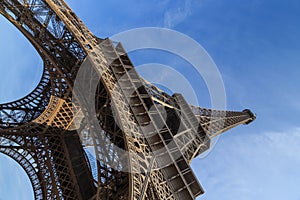 Eiffel Tower from below