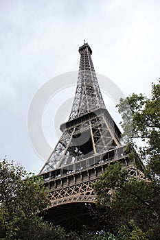Eiffel Tower from beneath â€“ Paris, France