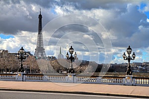 Eiffel tower bridge