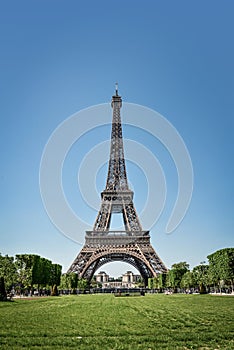 Eiffel Tower and Champ de Mars