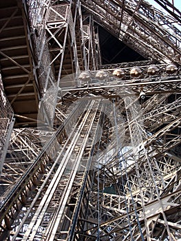 Eiffel Tower detail (Paris/France)