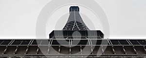 Eiffel Tower from Directly Below, Landscape