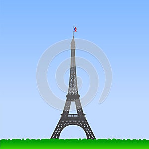 Eiffel Tower illustration