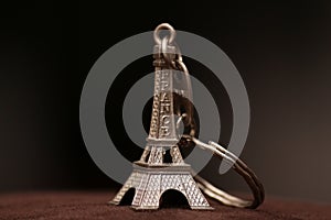 Eiffel tower keyring