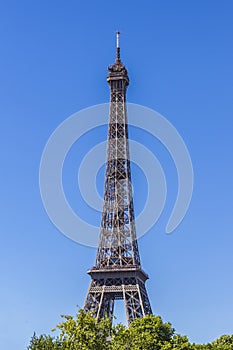 Eiffel Tower (La Tour Eiffel) in Paris, France.