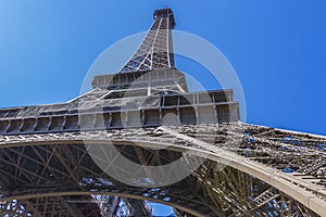 Eiffel Tower (La Tour Eiffel) in Paris, France.