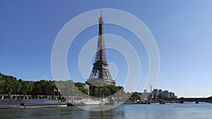 Eiffel Tower in May 2020