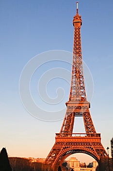 Eiffel Tower morning light Paris , France