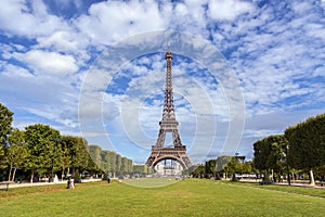 The Eiffel Tower in Paris