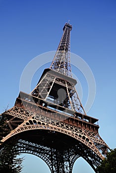 Eiffel tower in Paris.