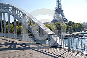 Eiffel Tower in Paris central