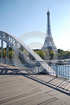 Eiffel Tower in Paris central
