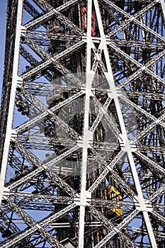 Eiffel Tower in Paris - detail