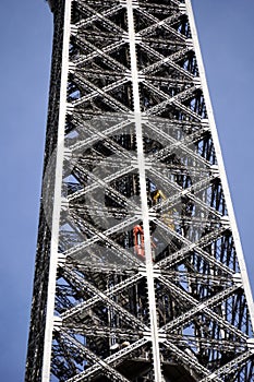 Eiffel Tower in Paris - detail