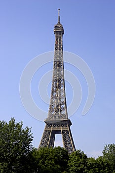 Eiffel tower paris france