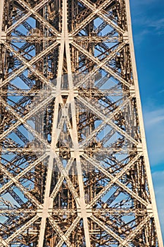 Eiffel tower in Paris, France