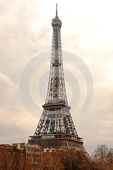 The Eiffel Tower in Paris, France