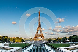 The Eiffel Tower in Paris, France