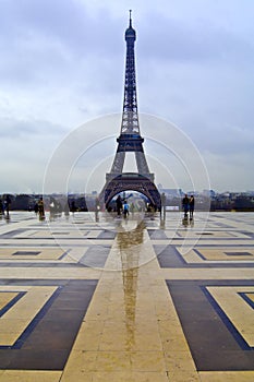 Eiffel Tower Reflection