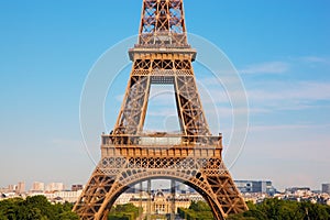 Eiffel Tower section, Paris, France