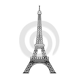 Eiffel Tower Silhouette