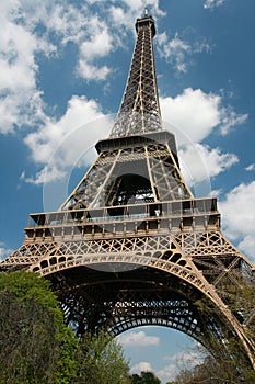 The Eiffel Tower in Spring