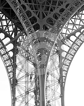 Eiffel Tower Structural Detail photo