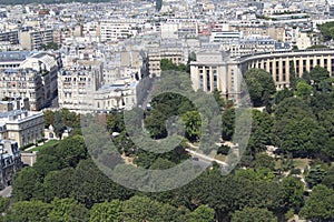 Eiffel Tower view in Paris France